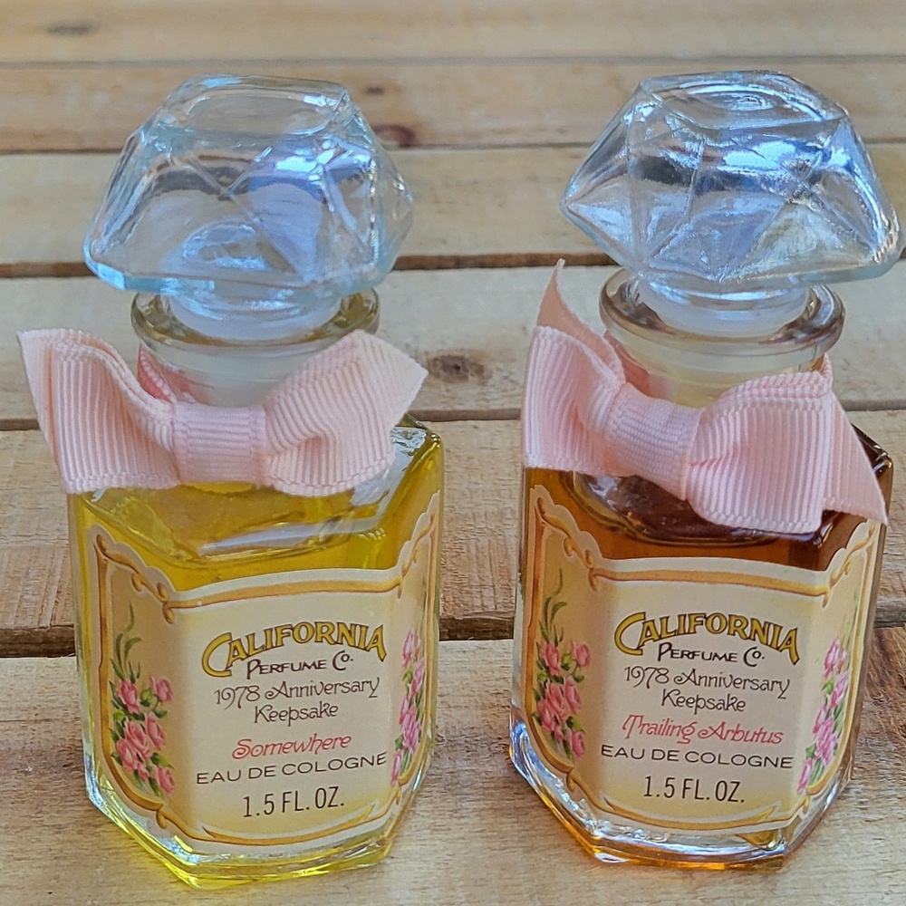 Avon California Perfume Co. 1978 Anniversary: Trailing Arbustus & Somewhere - Picture 11 of 16